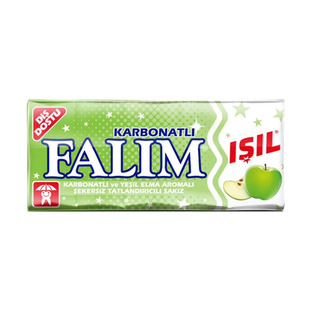 Falım Karbonatlı Yeşil Elma 5liSakız, Şekerleme