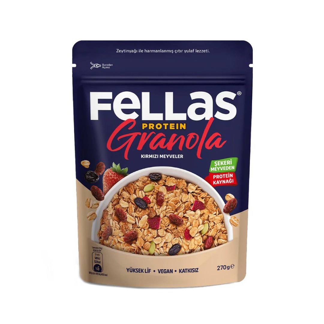 Fellas Granola Kırmızı Meyveler 270 Gr5505154