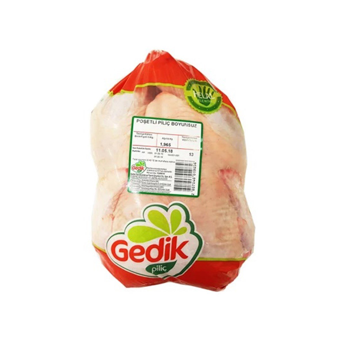 Gedik Bütün Poşet Tavuk Kg