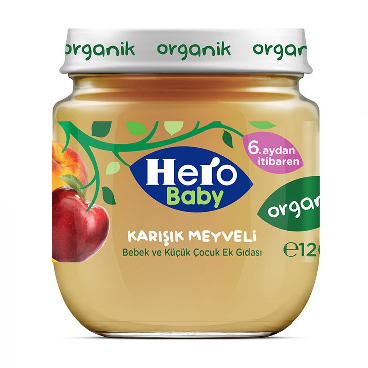 HERO BABY 120GR ORGANİK KARISIK MEYVELİ