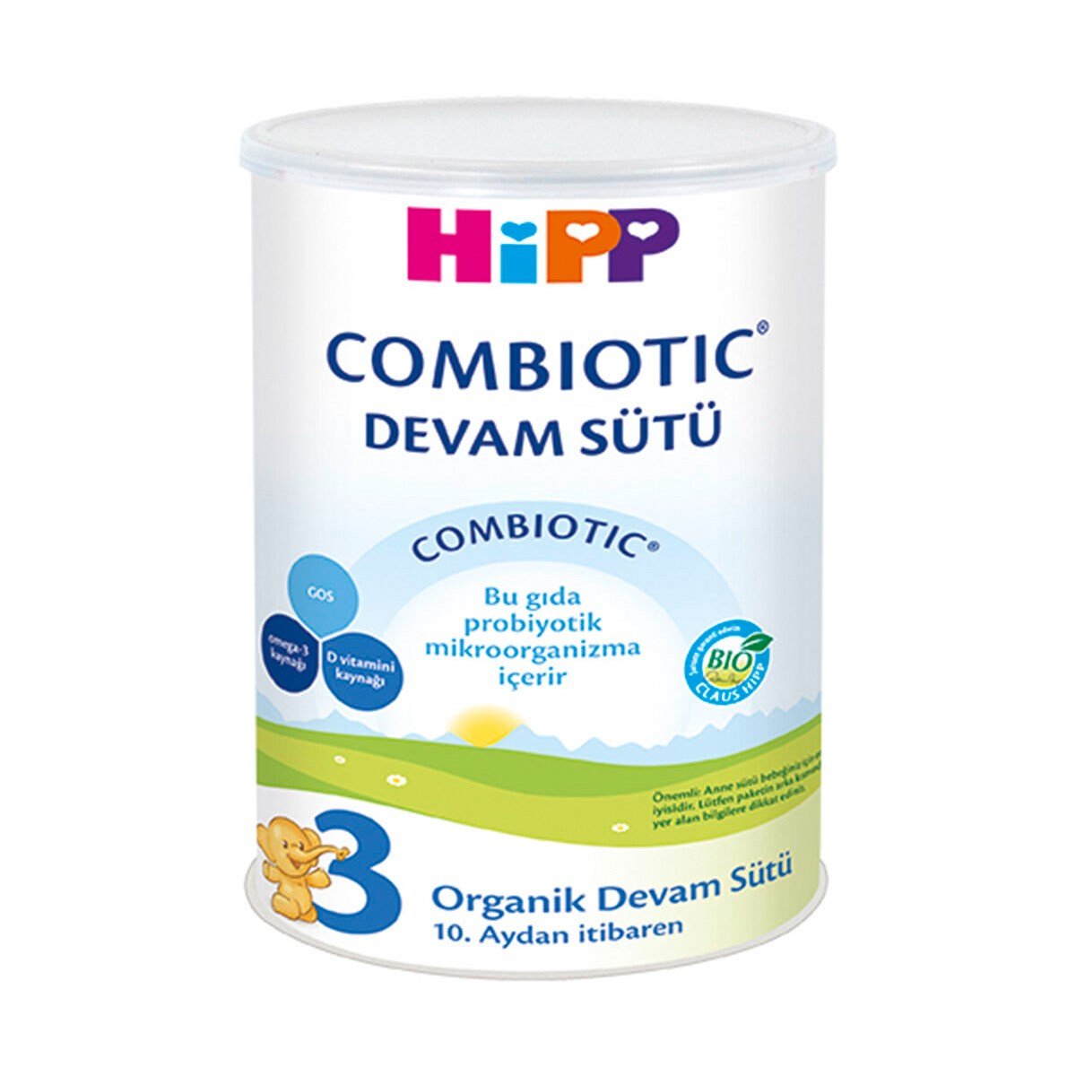 HİPP 3 KOMBİYOTİK ORG. DEVAM SÜTÜ 350 GR
