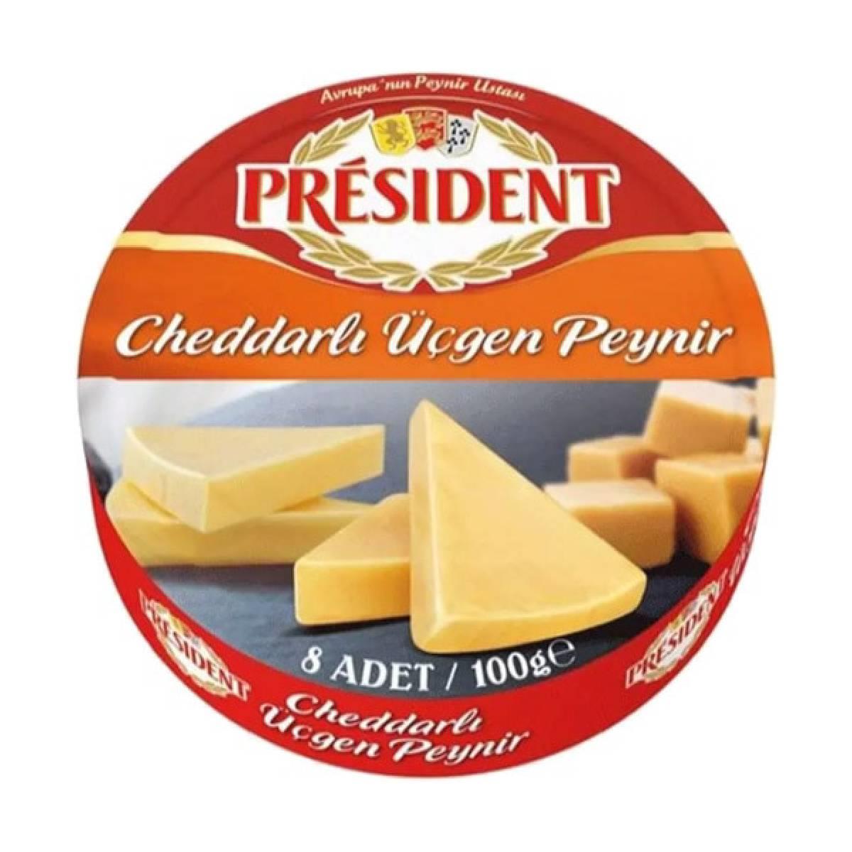 İçim President Cheddarlı Üçgen Peynir 100 Gr5503609