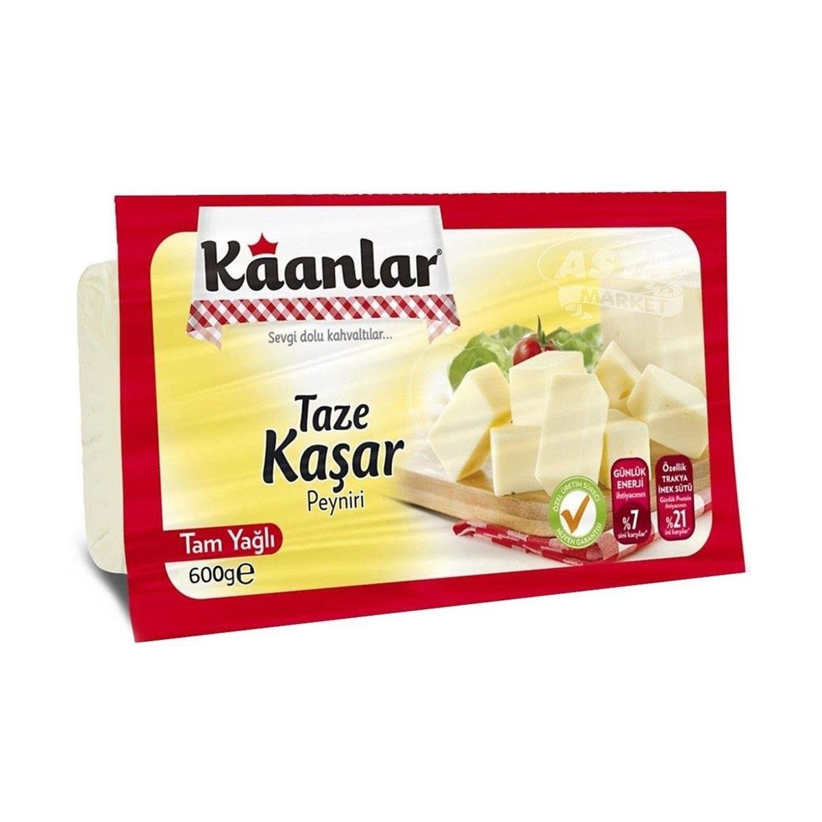 Kaanlar Taze Kaşar Peyniri 600 Gr5503572