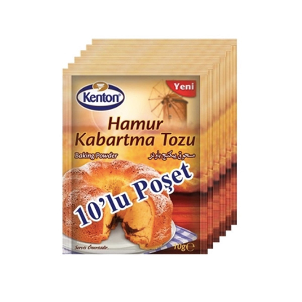 Kenton Kabartma Tozu 10 Lu