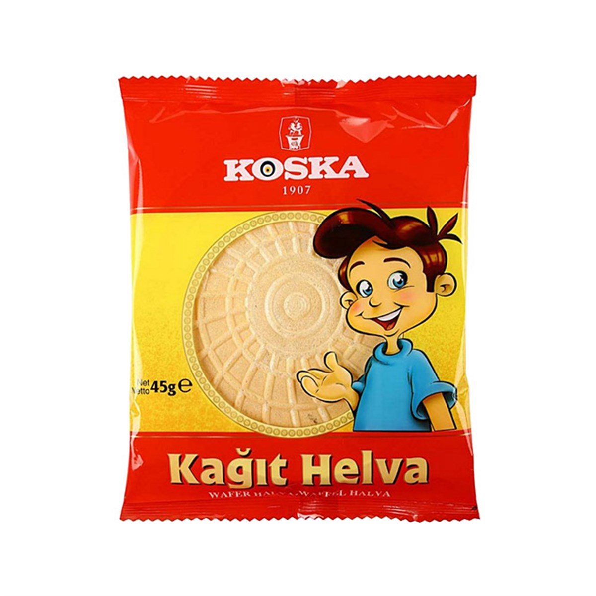 KOSKA KAĞIT HELVA SADE 45 GR