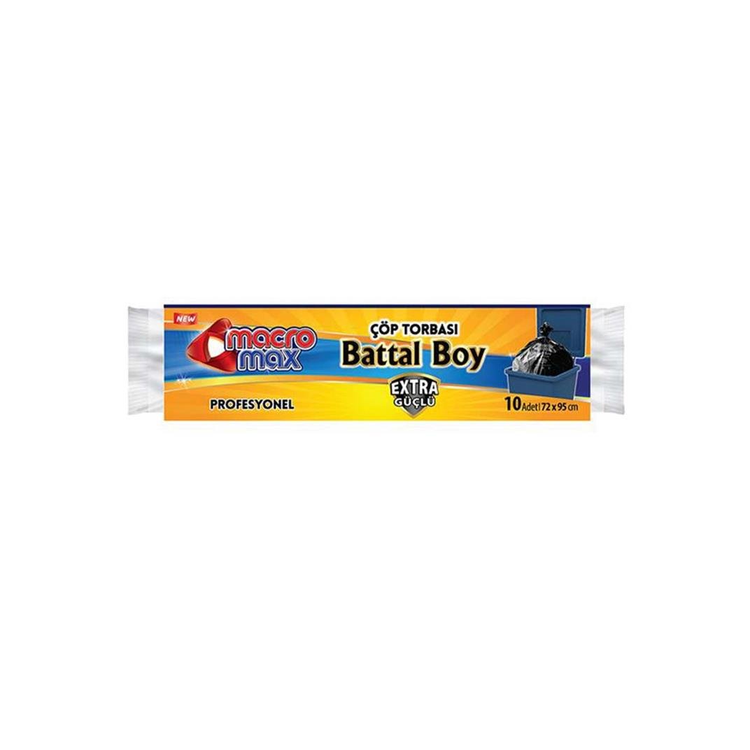 Macromax Çöp Torbası Profosyönel Battal 10lu5523056