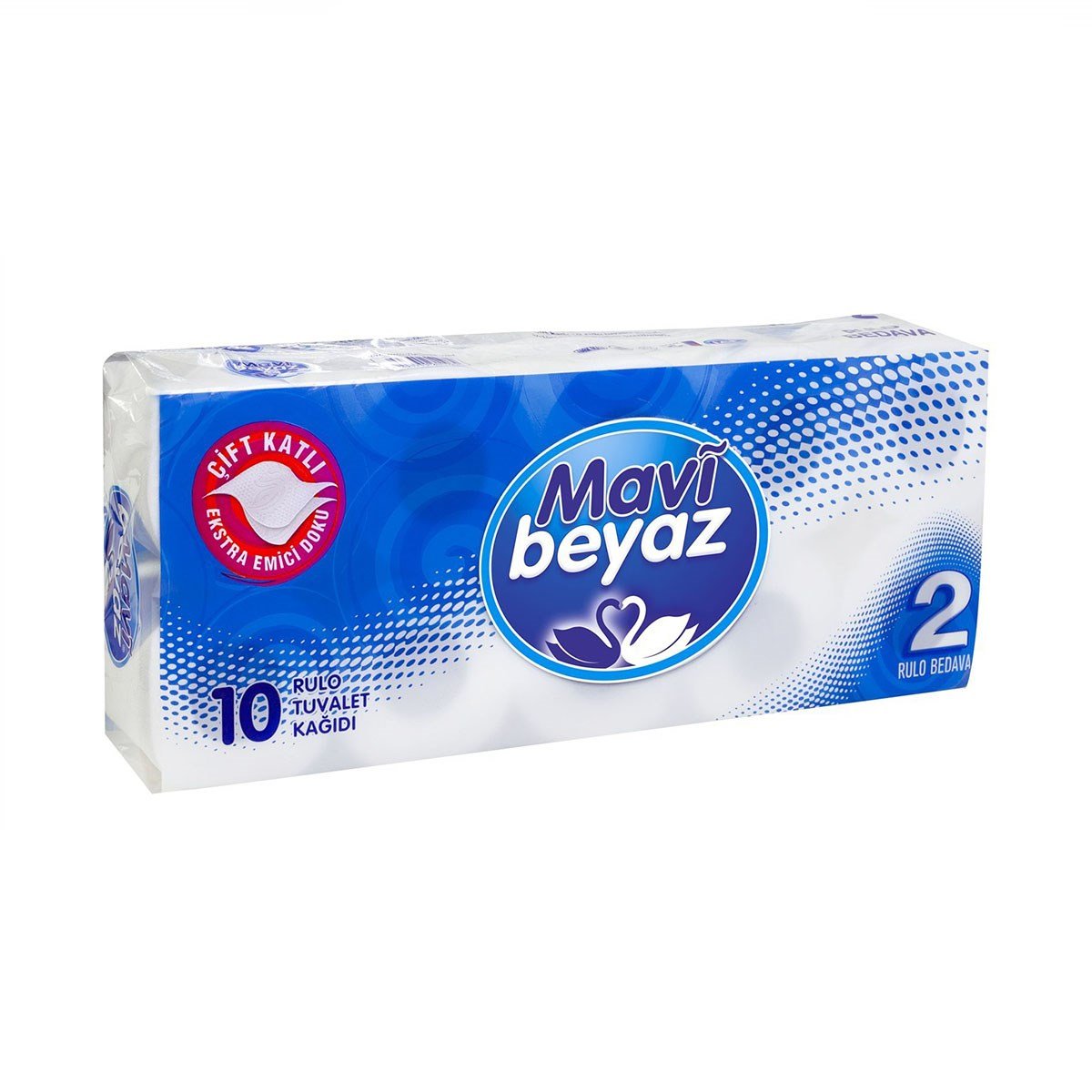 MAVİ BEYAZ TUV.KAĞIDI 10 LU