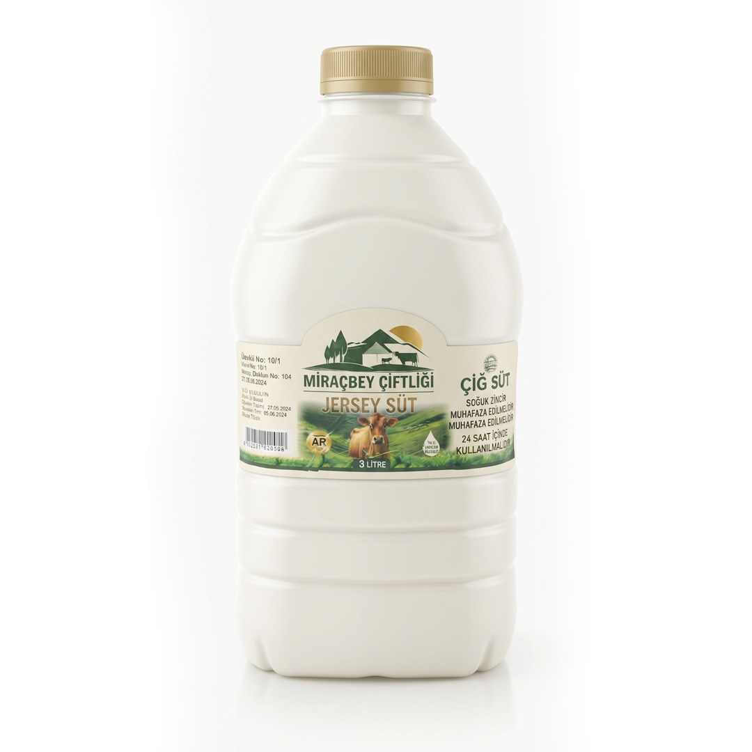 Miraçbey Günlük Jersey Süt 3 Lt5554647