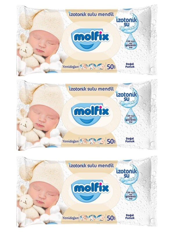 Molfix Islak Mendil İzotonik Yeni Doğan 3X505522719