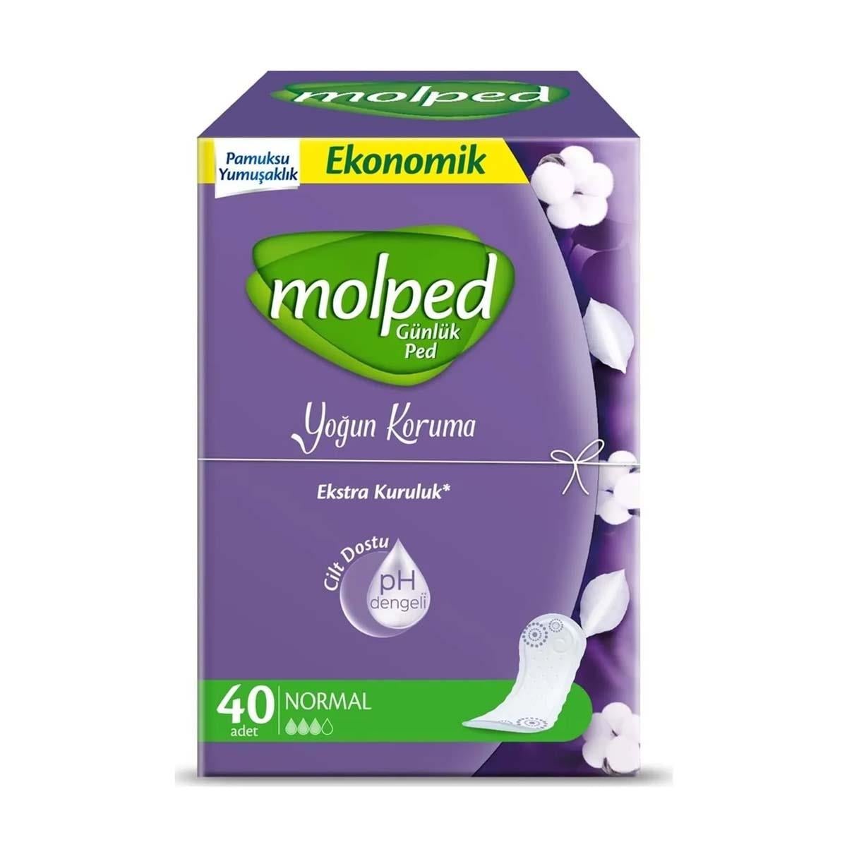 Molped Yoğun Koruma Günlük Ped 40 Lı5521647