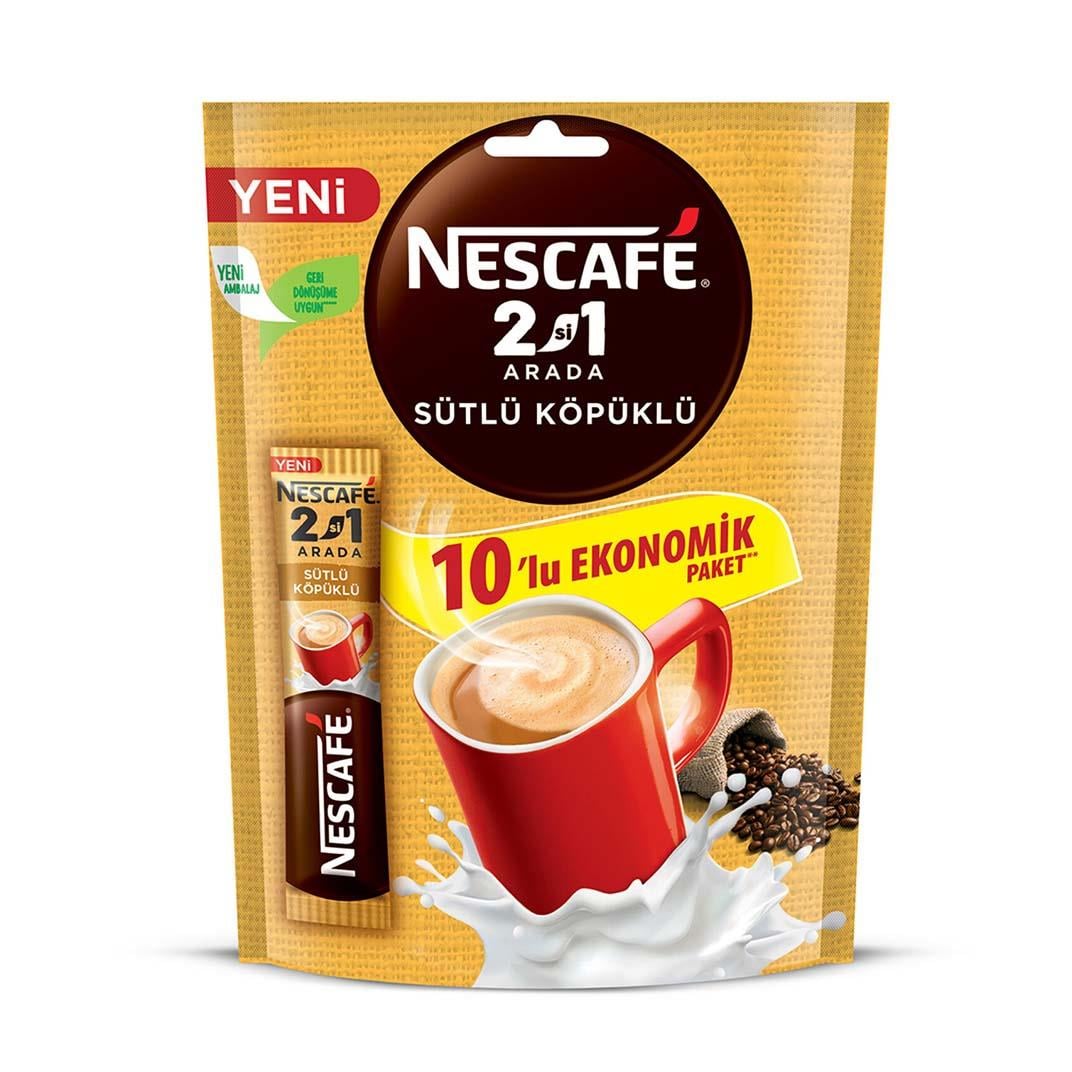 Nescafe 2 İn 1 Arada Sütlü Köpüklü 100 Gr5506450
