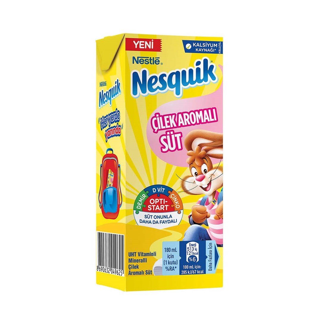 Nestle Nesquik Çilek Aromalı Süt 180 Ml5503366