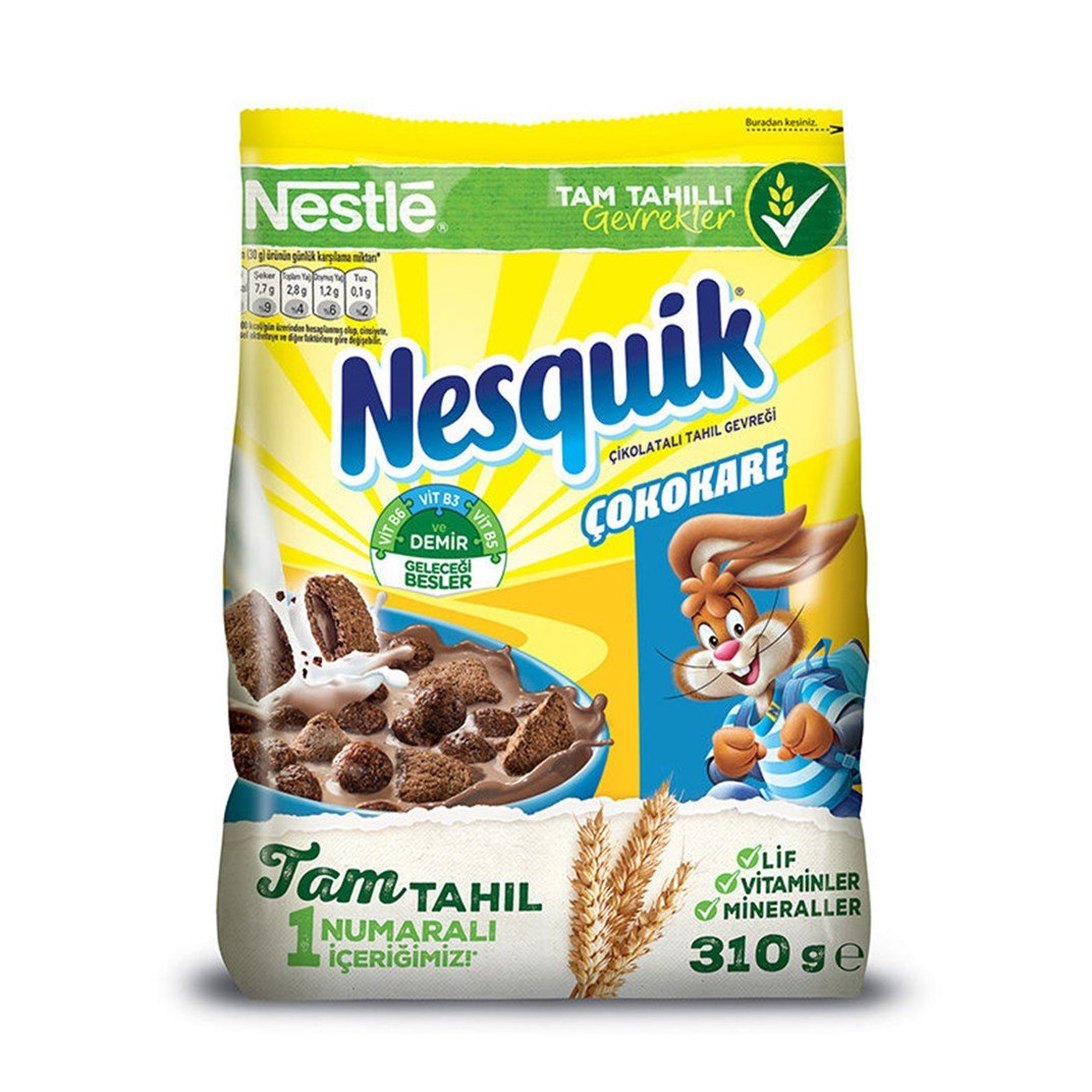 Nestle Nesquik Çokokare Gevrek 310 grKategorisiz