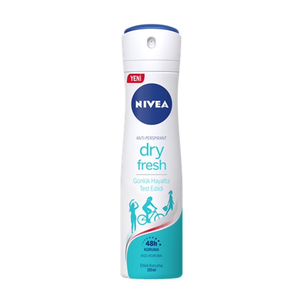 NIVEA DEO 150ML ERK.DRY FRESH