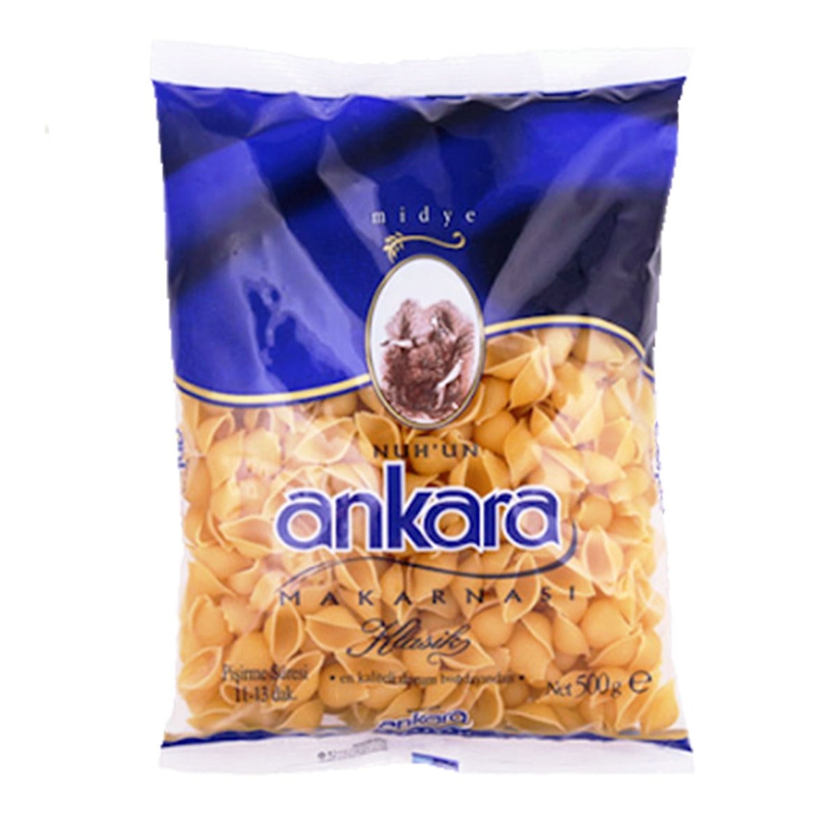 NUHUN Ankara Makarna Midye 500 Gr