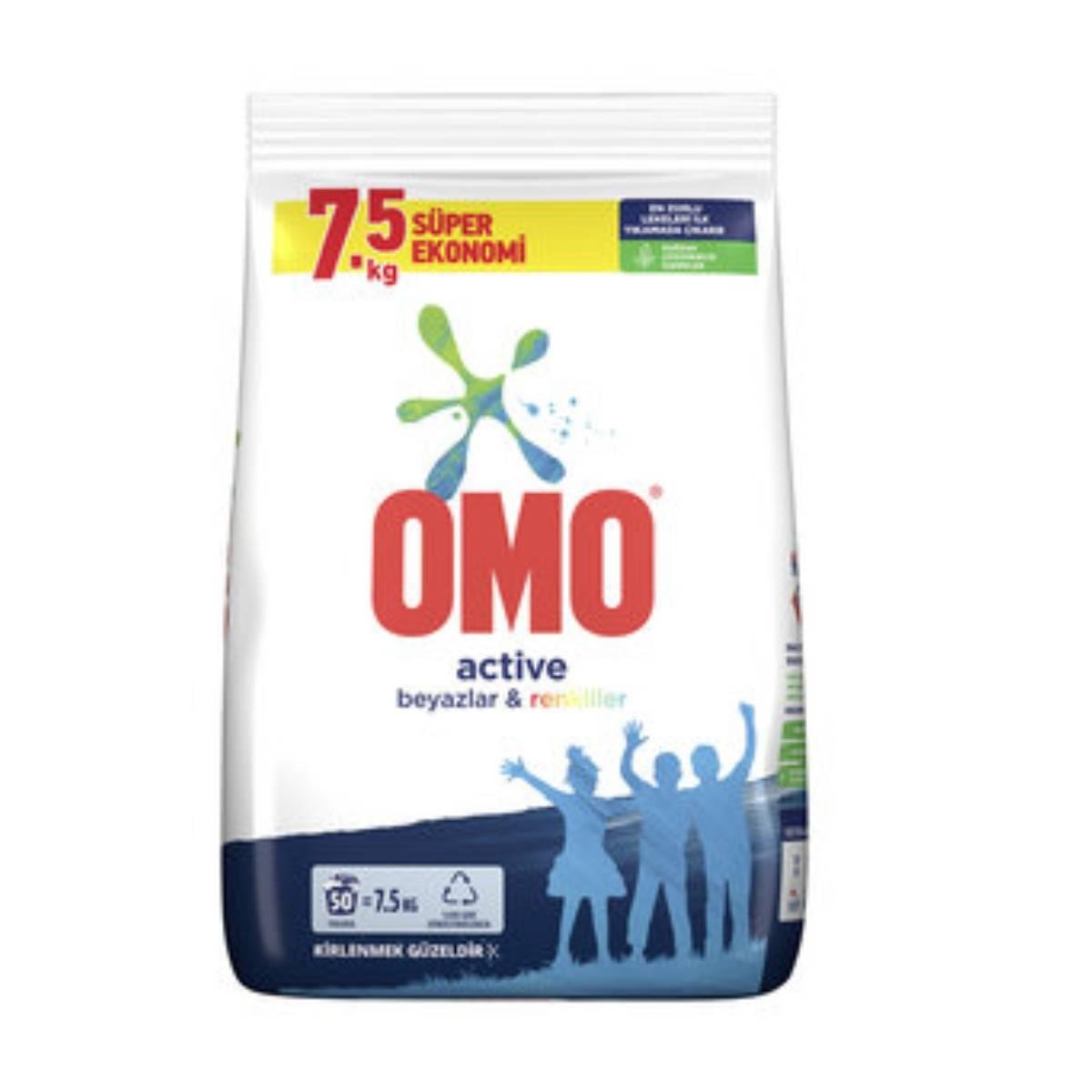 Omo Matik Toz Deterjan 7.5 Kg Renkli-Beyaz5521625