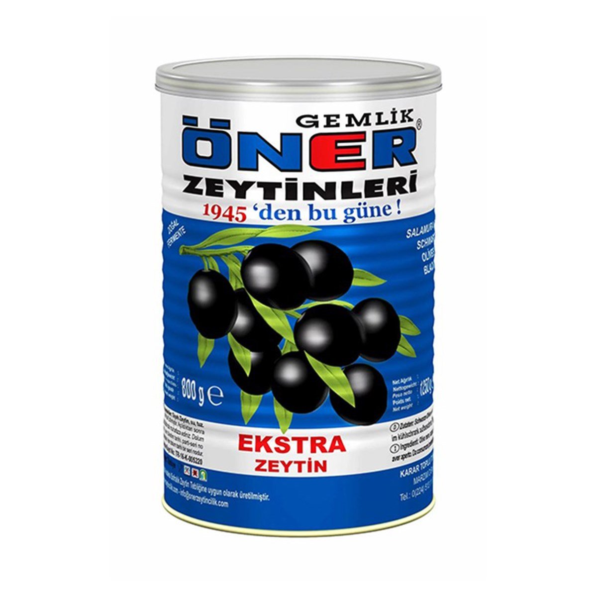 Öner Extra Zeytin 800 grZeytin