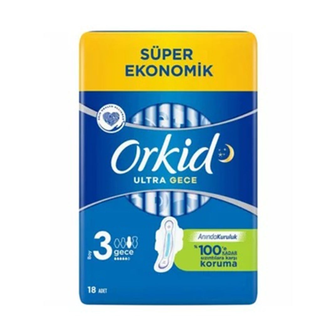 Orkid Ultra Ped extra dörtlü Gece 18 LiKategorisiz