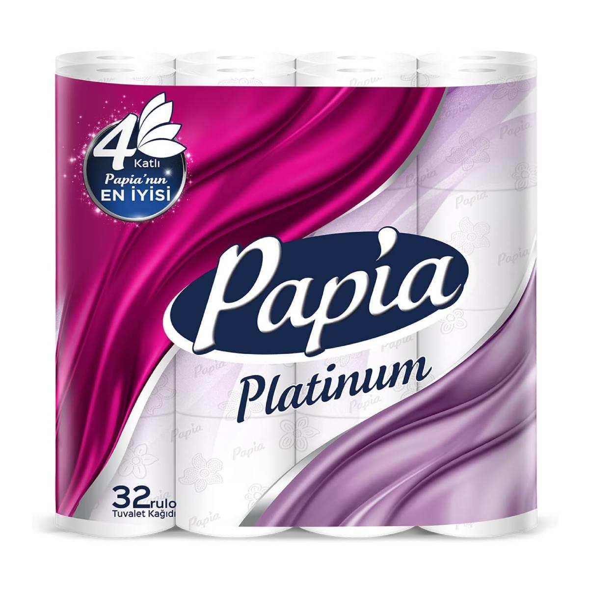 Papia Tuvalet Kağıdı Platinium 4 Katlı 32 Li5521545