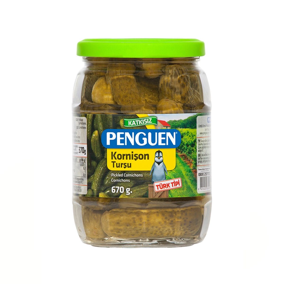 Penguen Salatalık Turşusu 680 gr