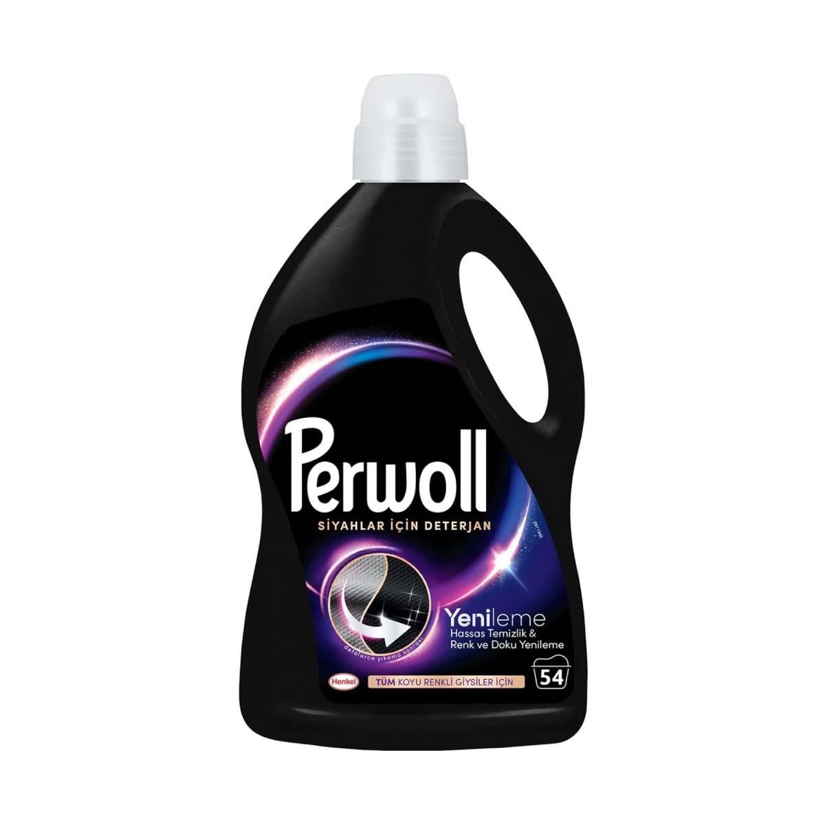 Perwol Sıvı Deterjan 2,97 lt Yenilenen Siyah5521093