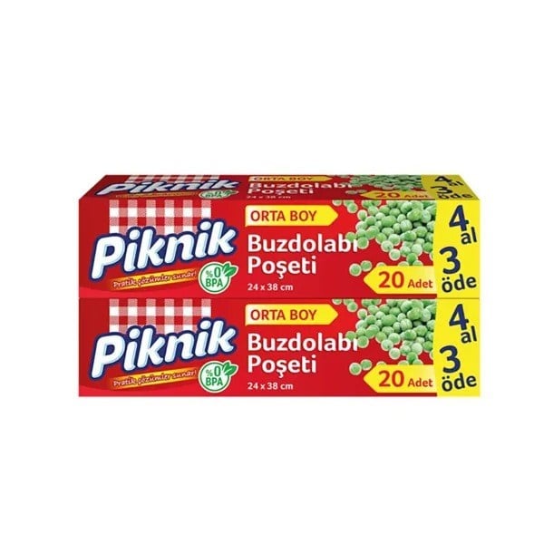Piknik Buzdolabı Poşet 4lü Çeşitleri55222011