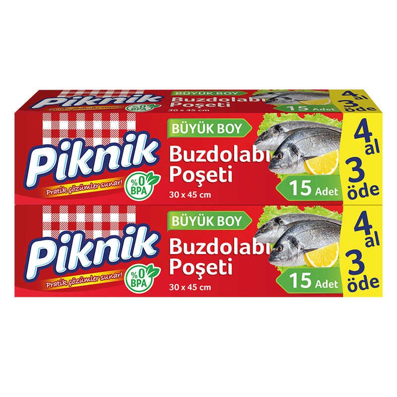 Piknik Buzdolabı Poşet 4lü Çeşitleri55222011