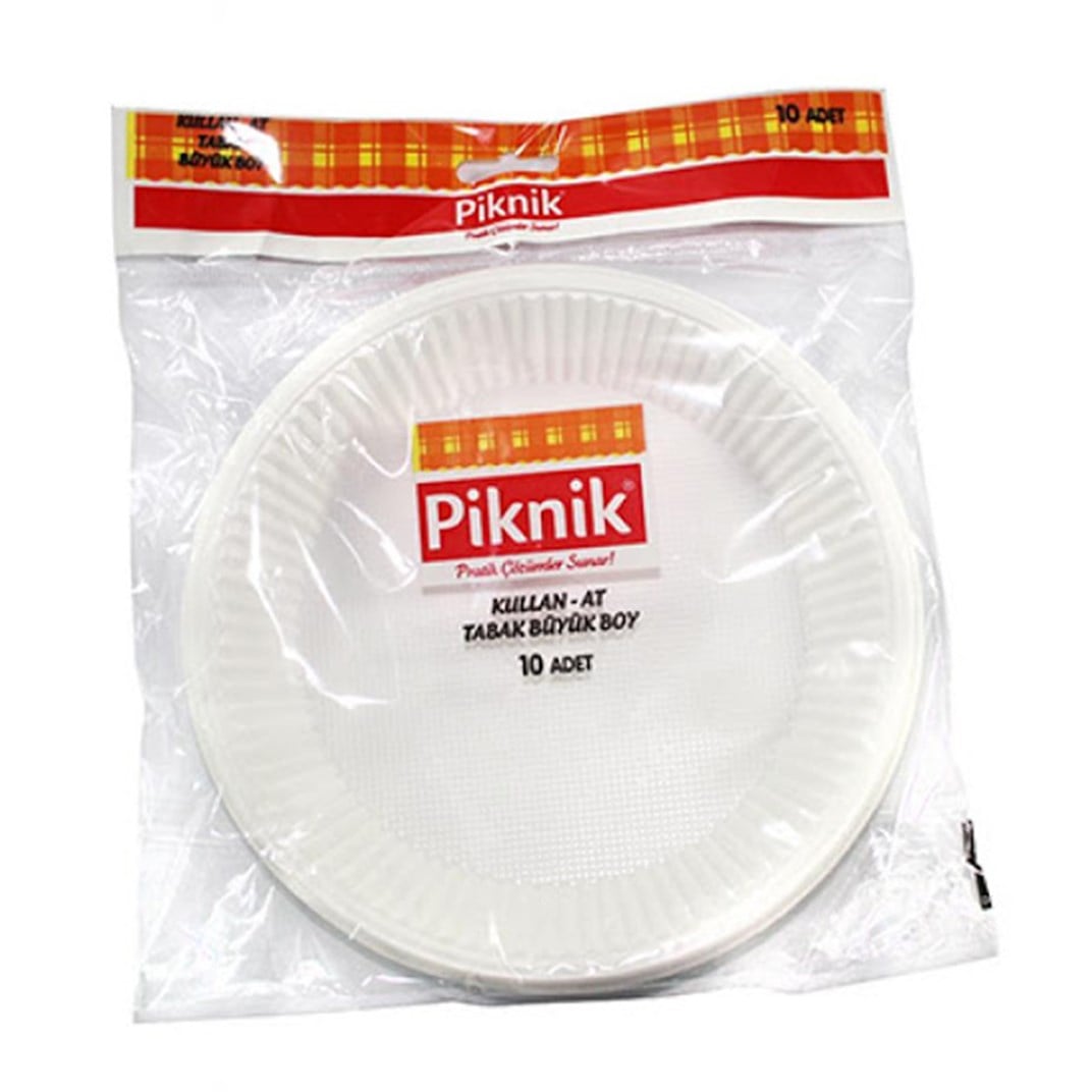 Piknik Plastik Tabak 10 luKategorisiz