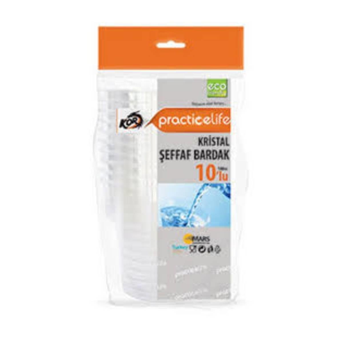 PRACTİCELİFE 18cm KRİSTAL  BARDAK 10lu5523205