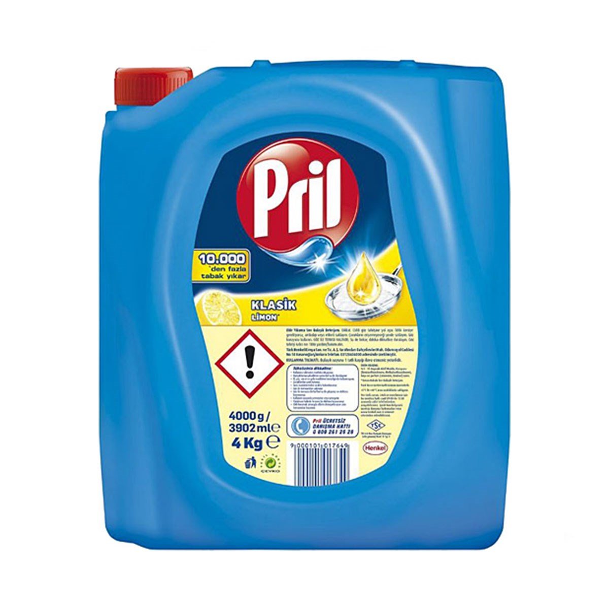 Pril Bulaşık Deterjanı Limon 4 lt