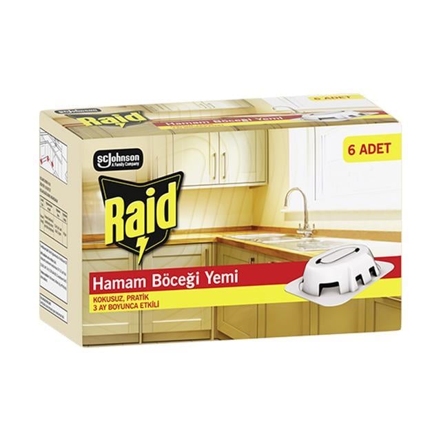 Raid Böcek Yemi 6'lı