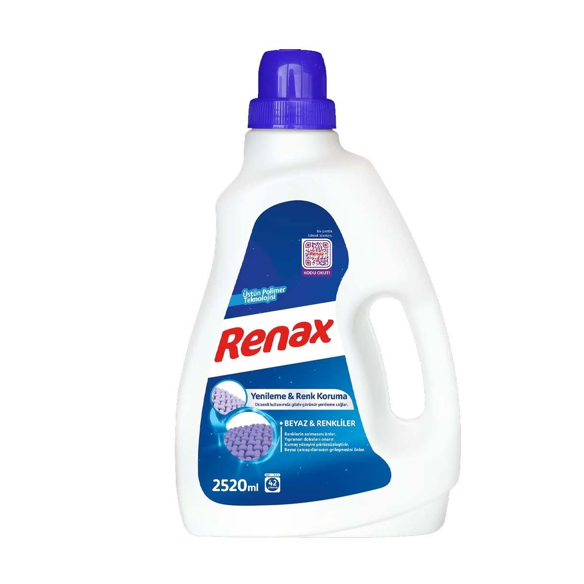 Renax Sıvı Deterjan Beyaz-Renkli 2520ml5523213