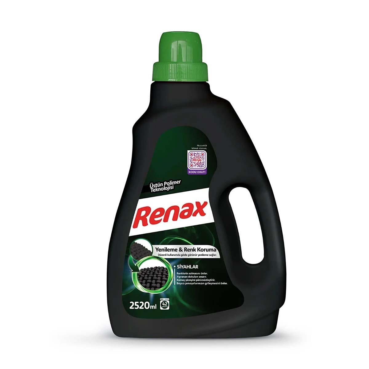 Renax Sıvı Deterjan Siyah 2520ml5523214