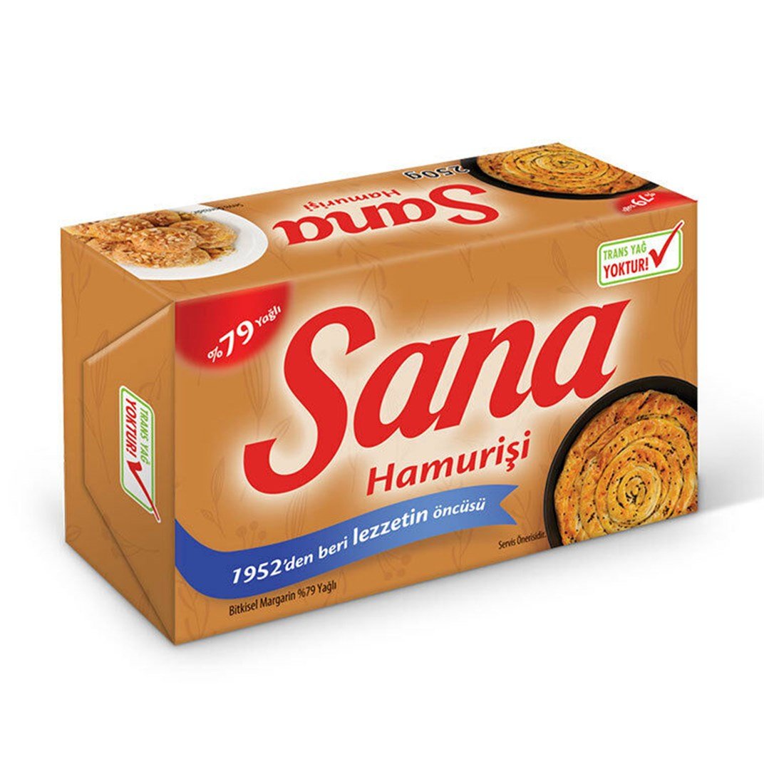 Sana Hamur İşi Margarin 250 gr PaketKategorisiz