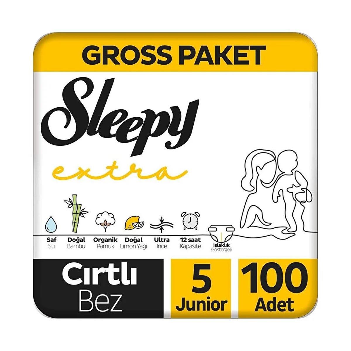 Sleepy Extra Gross No 5 Junior 100 adet5521760
