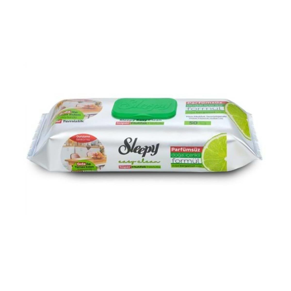 Sleepy Yüzey Temizleme Mutfak Havlu Bergamot 50li5523388