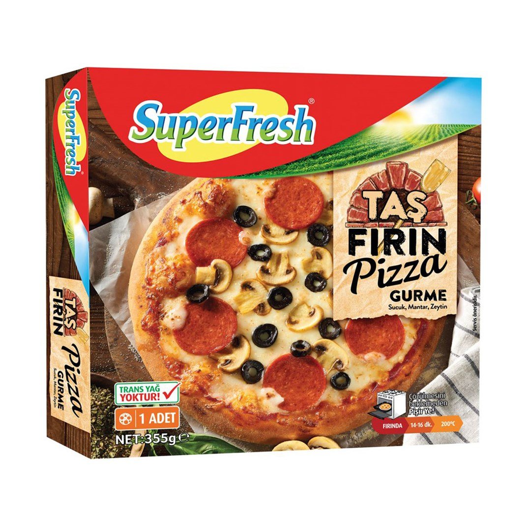 Süper Fresh Taş Fırın Pizza 4 Peynirli 340 GrKategorisiz