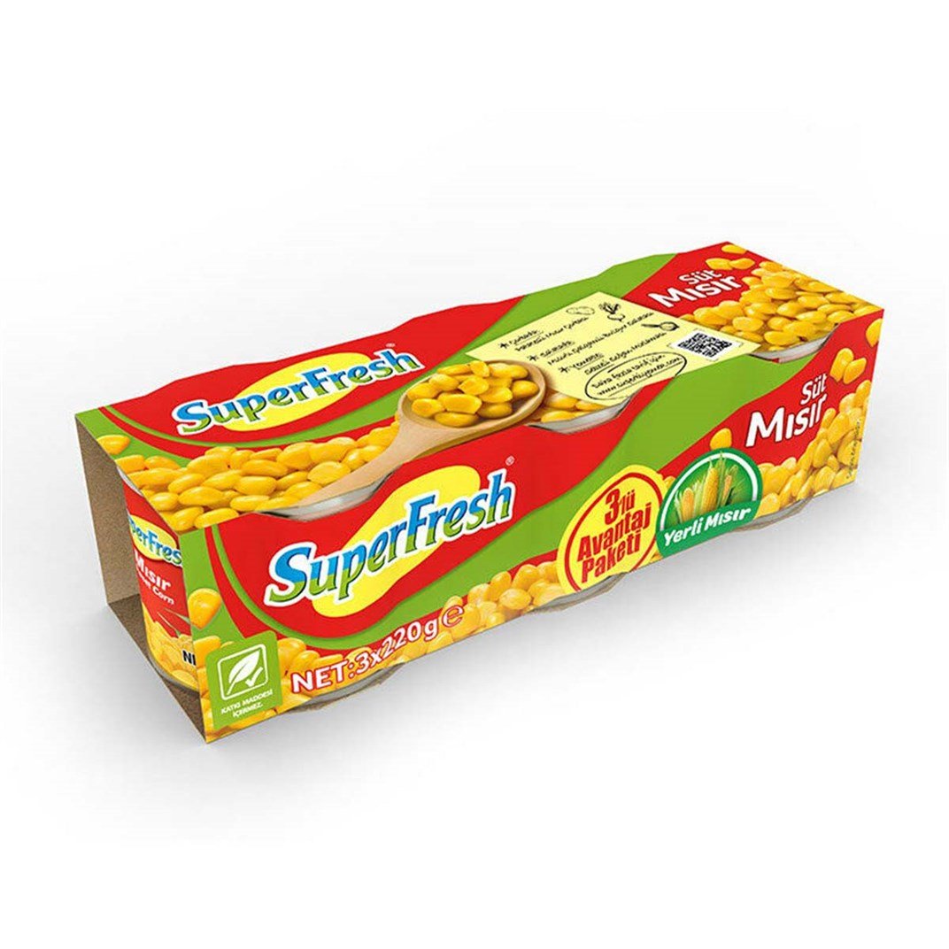 Süperfresh Mısır 3x220 gr5513042