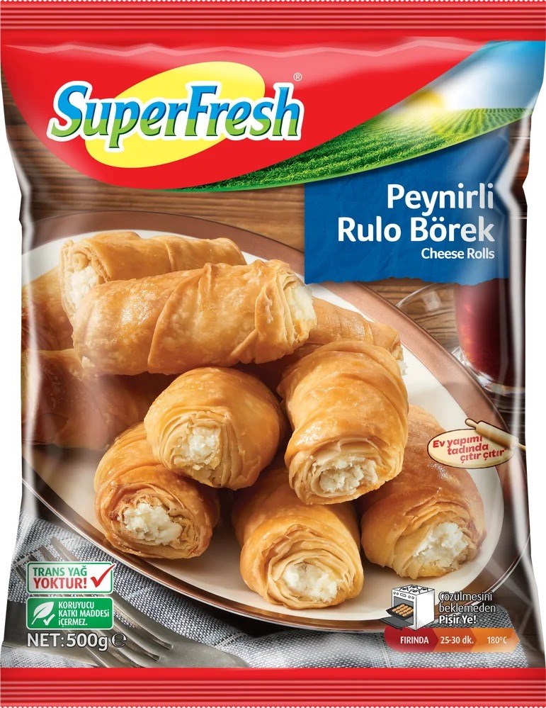 SuperFresh Rulo Börek Çeşitleri 500 Gr5513060