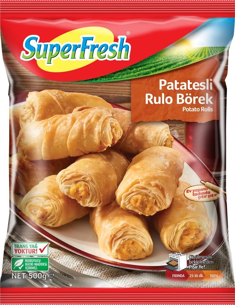 SuperFresh Rulo Börek Çeşitleri 500 Gr5513060