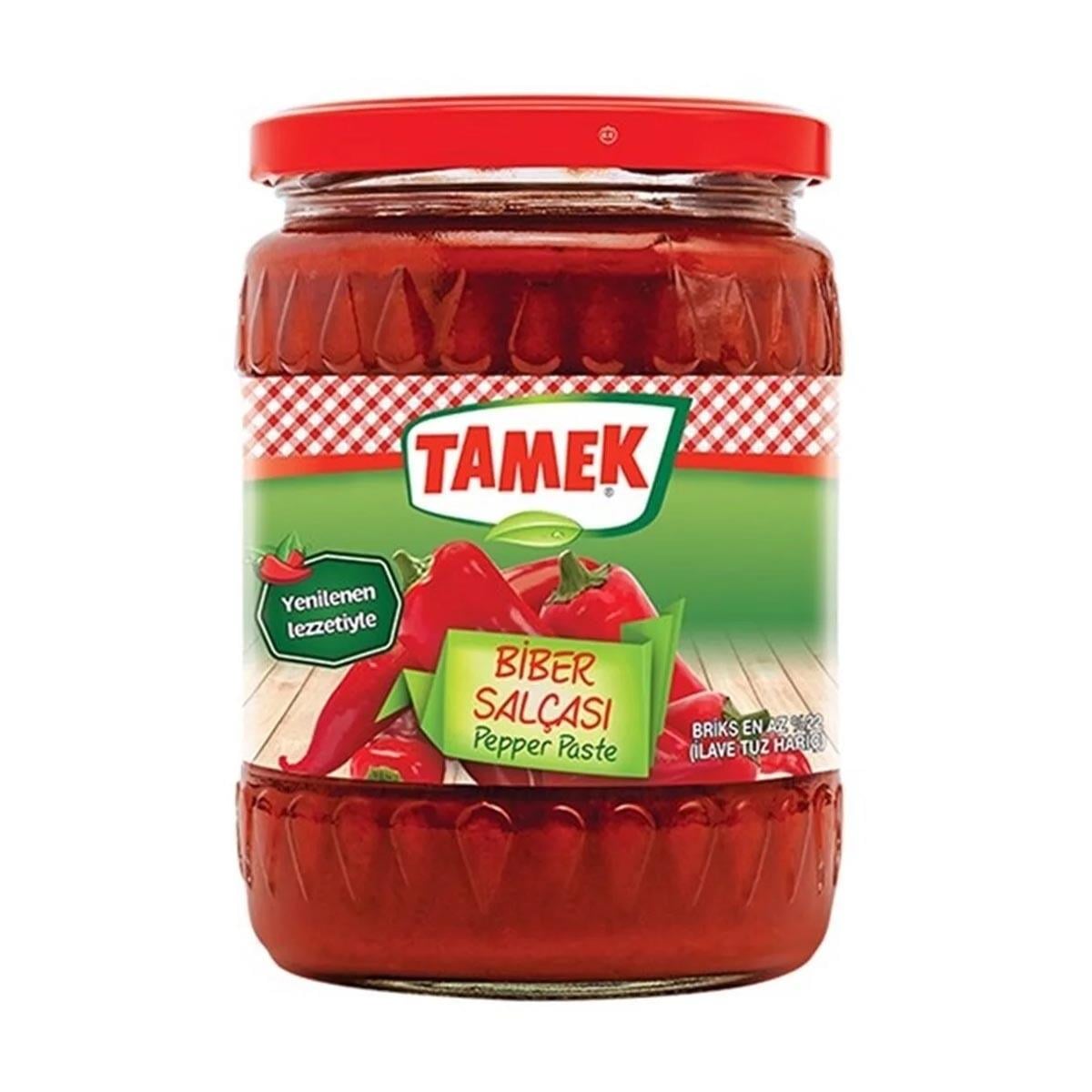 TAMEK SALCA BİBER ACI CAM 540GR5511888