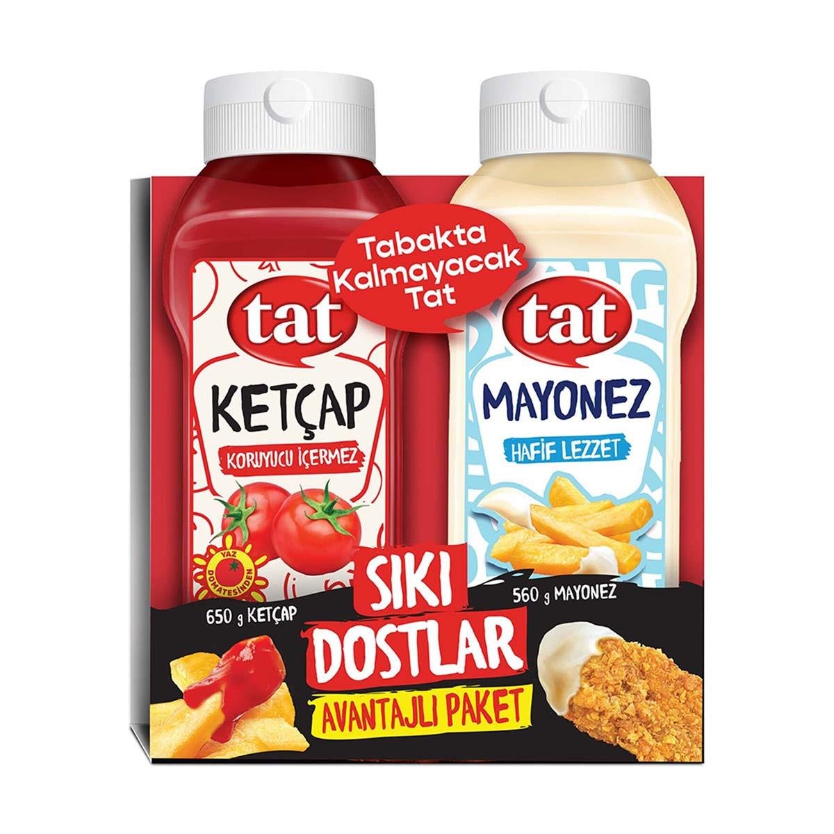 Tat Sıkı Dostlar Ketçap+Mayonez 1225 Gr5511921