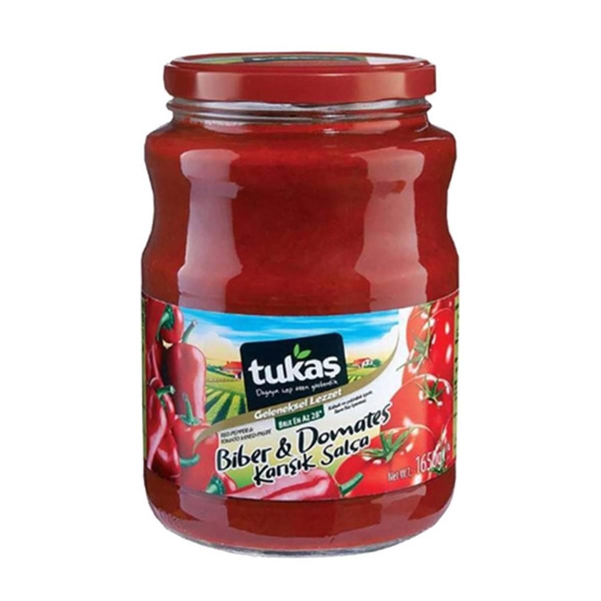 Tukaş Biber + Domates Salça 1700 CC5511964