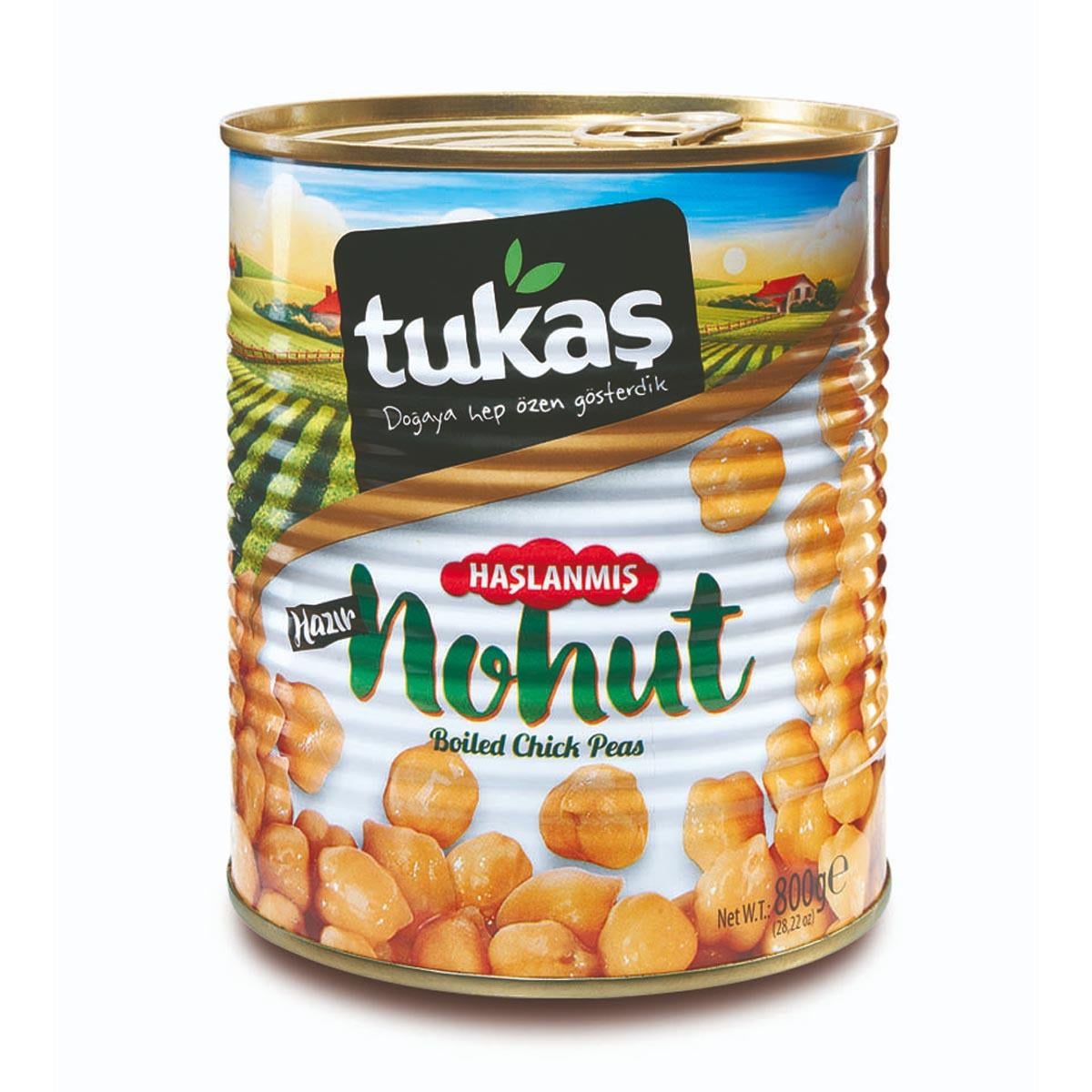 TUKAS Haşlanmış Nohut 800 Gr5511845