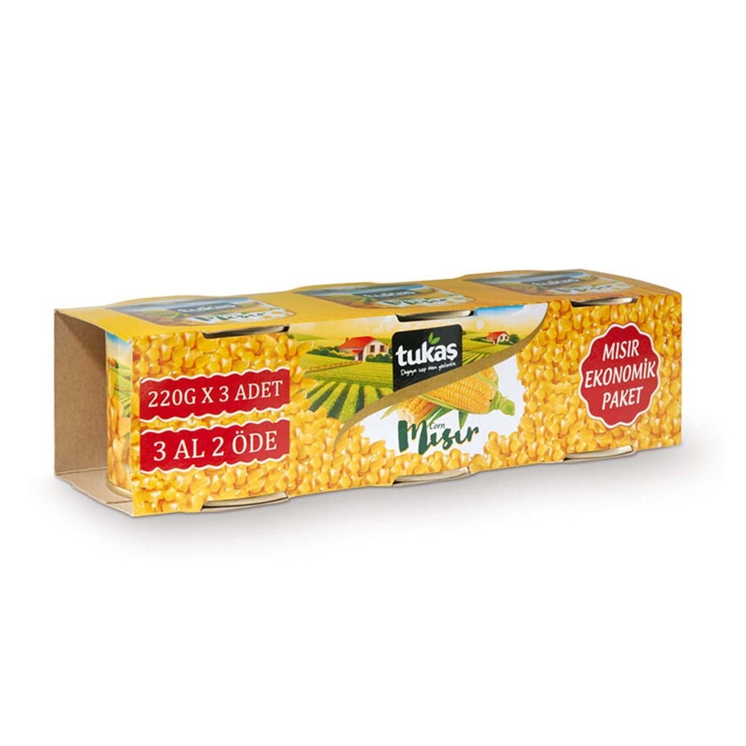 Tukaş Mısır 3 Al 2 Öde 220 gr5511565