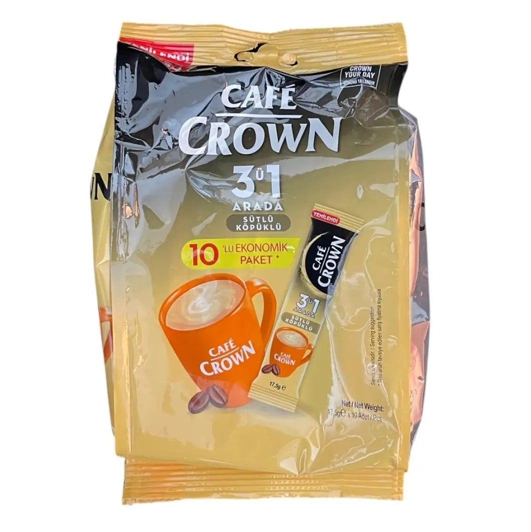 Ülker Cafe Crown 3 İn 1 Sütlü Köp. 170 Gr556483