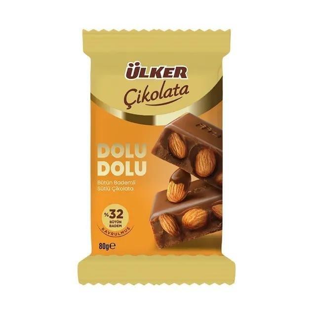 Ülker Çikolata D.Tab.Badem 80 Gr5503696