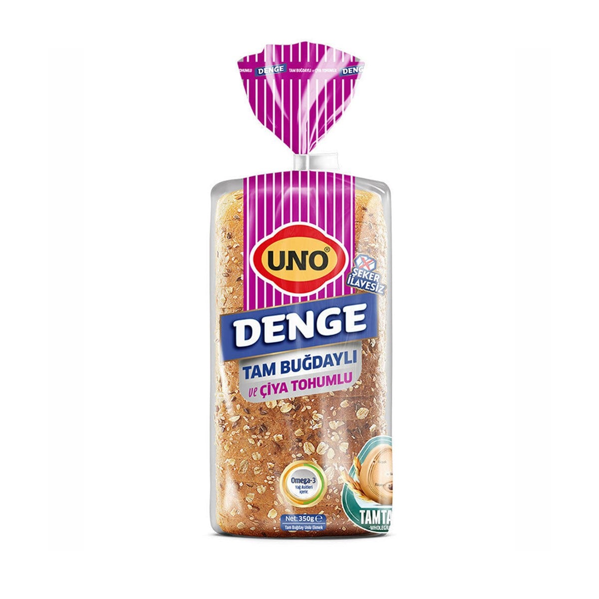 Uno Denge Tam Buğdaylı ve Çiya Tohumlu Ekmek 350gr