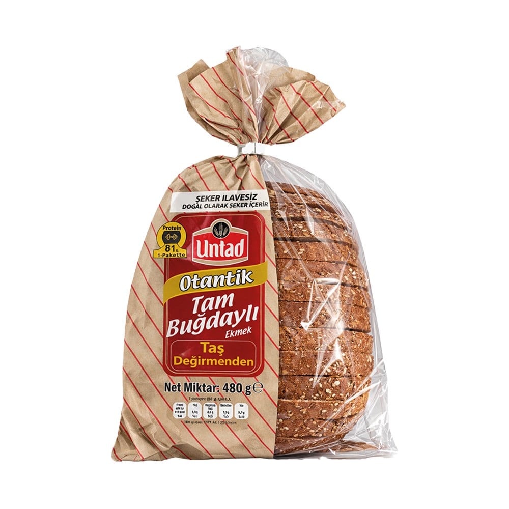 Untad Otantik Tam Buğday 480 gr5599029