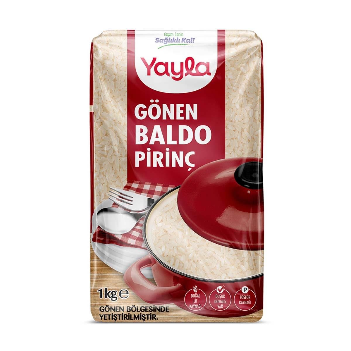 Yayla Gönen Baldo Pirinç 1 Kg5510182